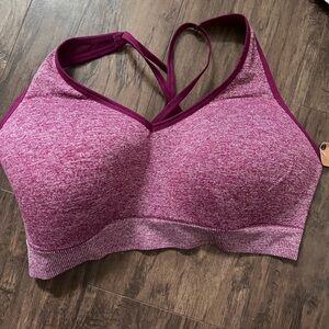PINK Victoria's Secret Purple Sports Bra
